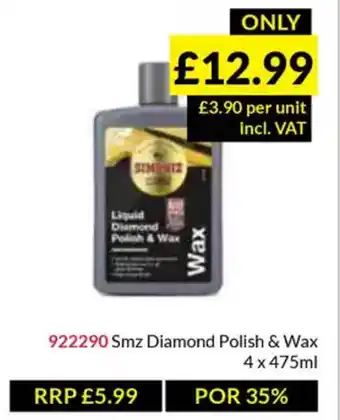 Musgrave MarketPlace Smz Diamond Polish & Wax offer