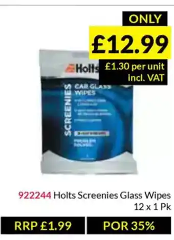 Musgrave MarketPlace Holts Screenies Glass Wipes offer