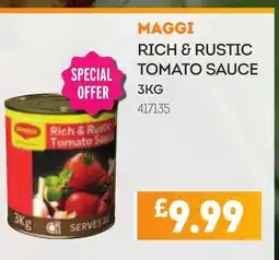 Bestway MAGGI Rich & rustic tomato sauce offer