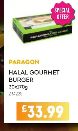 Bestway PARAGON Halal gourmet burger offer