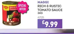 Bestway MAGGI Rich & rustic tomato sauce offer