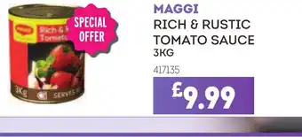 Bestway MAGGI Rich & rustic tomato sauce offer