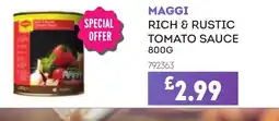 Bestway MAGGI Rich & rustic tomato sauce offer