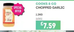 Bestway COOKS & CO Chopped garlic offer