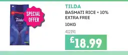 Bestway TILDA Basmati rice + 10% extra free offer