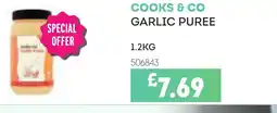 Bestway COOKS & CO Garlic puree offer