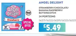 Bestway ANGEL DELIGHT Strawberry/chocolate/ banana/raspberry/ butterscotch offer