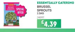 Bestway ESSENTIALLY CATERING Brussel sprouts offer