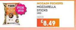 Bestway MCCAIN Pickers mozzarella sticks offer