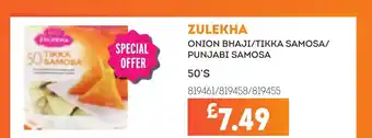 Bestway ZULEKHA Onion bhaji/tikka samosa/ punjabi samosa offer