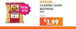 Bestway MCCAIN Classic hash browns offer