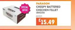 Bestway PARAGON Crispy battered chicken fillet offer