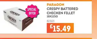 Bestway PARAGON Crispy battered chicken fillet offer