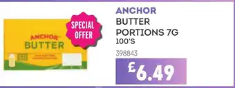 Bestway ANCHOR Butter portions offer