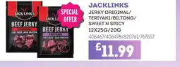 Bestway JACKLINKS Jerky original/ teriyaki/biltong/ sweet n spicy offer