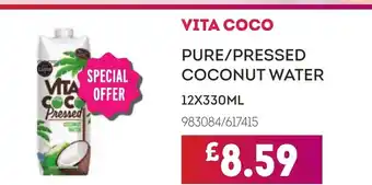 Bestway VITA COCO Pure/pressed coconut water offer