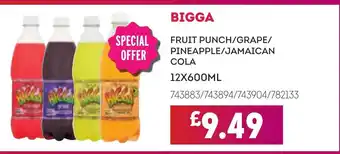 Bestway BIGGA Fruit punch/grape/ pineapple/jamaican cola offer