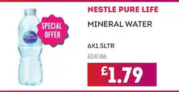 Bestway Nestle pure life mineral water offer