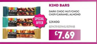 Bestway KIND BARS Dark choc nut/choc chip/caramel almond offer