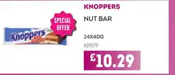 Bestway KNOPPERS Nut bar offer