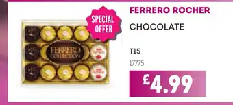 Bestway FERRERO ROCHER Chocolate offer