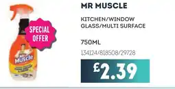 Bestway MR MUSCLE Kitchen/window glass/multi surface offer