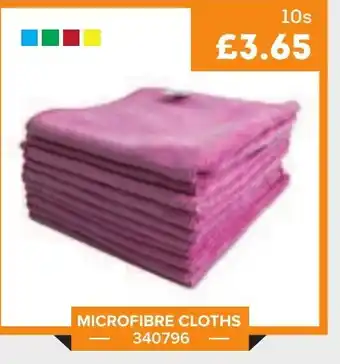 Bestway Microfibre cloths offer