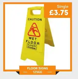 Bestway Floor signs offer