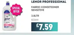 Bestway LENOR Professional fabric conditioner sensitive offer