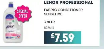 Bestway LENOR Professional fabric conditioner sensitive offer