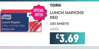 Bestway TORK Lunch Napkins offer