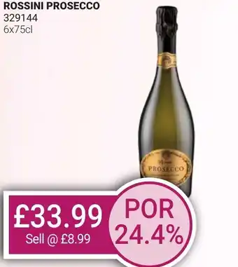 Bestway ROSSINI PROSECCO offer