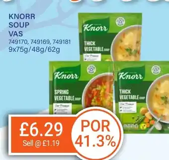 Bestway KNORR Soup offer