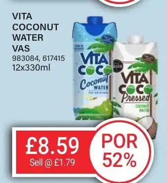 Bestway VITA Coconut water offer