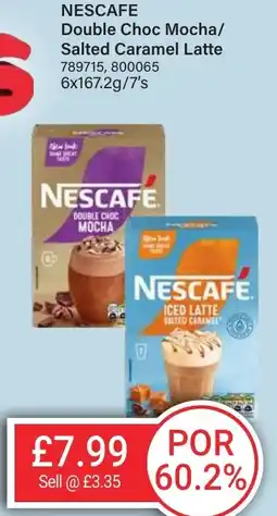 Bestway NESCAFE Double Choc Mocha/ Salted Caramel Latte offer