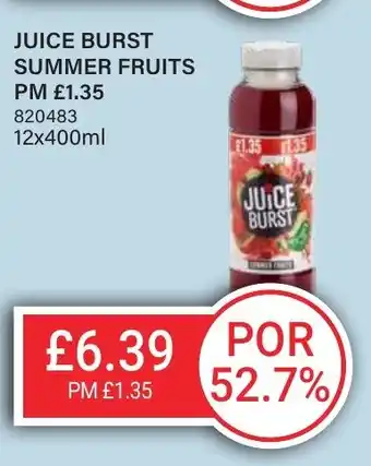 Bestway Juice burst summer fruits offer