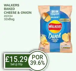 Bestway WALKERS Baked cheese & onion offer