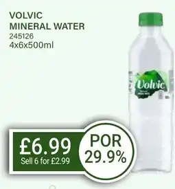 Bestway VOLVIC Mineral water offer