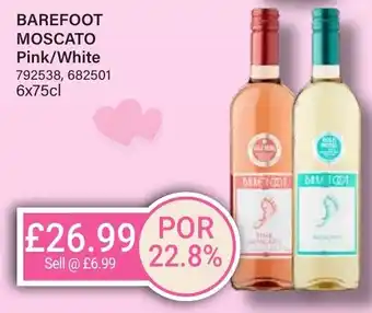 Bestway BAREFOOT MOSCATO Pink/White offer