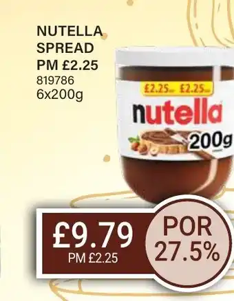 Bestway NUTELLA Spread offer