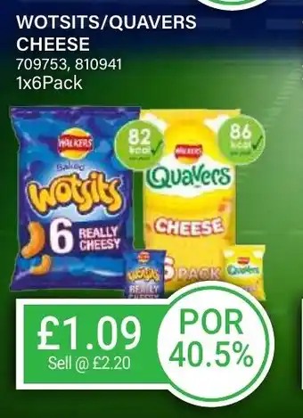 Bestway Wotsits/quavers cheese offer