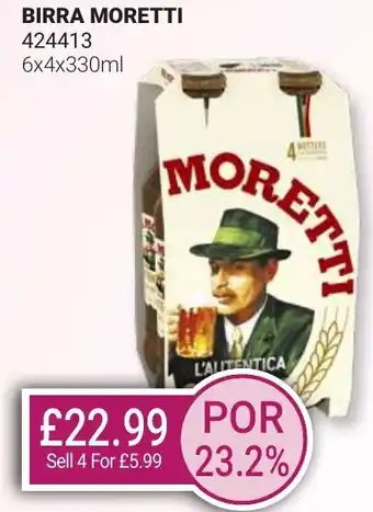 Bestway BIRRA MORETTI offer