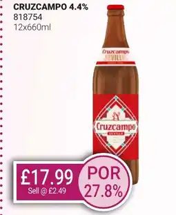 Bestway CRUZCAMPO 4.4% offer