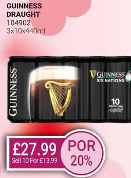 Bestway GUINNESS DRAUGHT offer