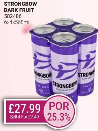 Bestway STRONGBOW Dark fruit offer