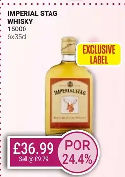 Bestway IMPERIAL STAG Whisky offer