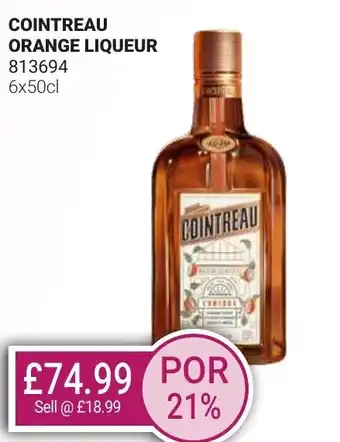 Bestway COINTREAU Orange liqueur offer