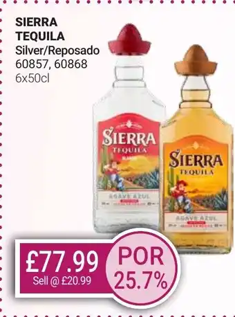 Bestway SIERRA TEQUILA Silver/Reposado offer