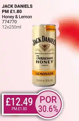 Bestway JACK DANIELS Honey & Lemon offer