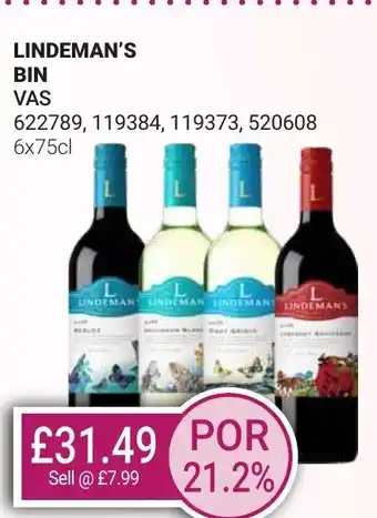 Bestway LINDEMAN'S Bin offer